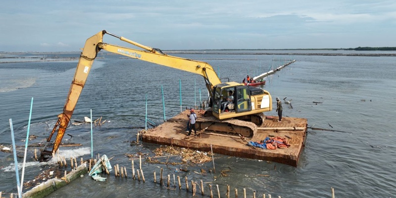 Pagar Laut Bekasi Dibongkar, PT TRPN Siap Urus Izin Baru