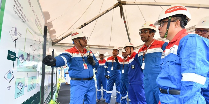 Wujudkan Energi Bersih, Pertamina Sulap Gas Suar Kilang Menjadi Listrik