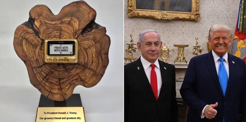 Intip Hadiah Mengerikan yang Diberikan Netanyahu ke Trump