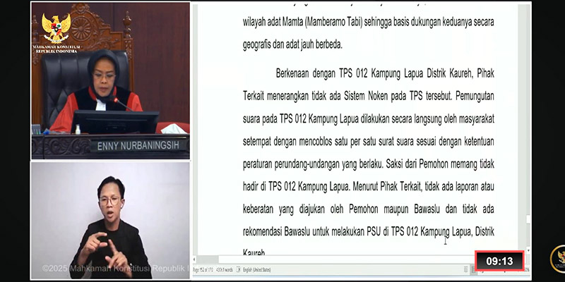 Pilbup Jayapura Tidak Ada PSU, KPU Diminta Perbaiki Surat Keputusan