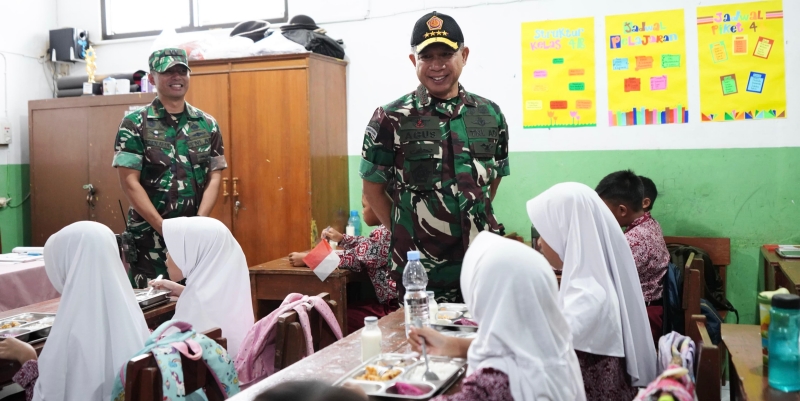 Panglima TNI Ingin MBG Merata seluruh Indonesia