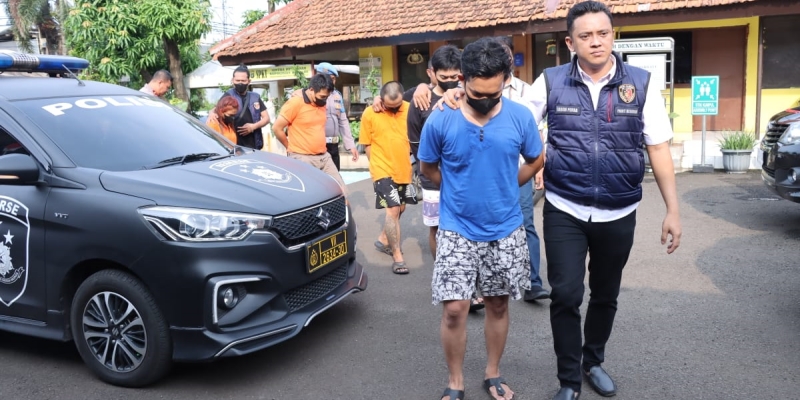 5 Pelaku Curanmor Spesialis Motor Matic Dibekuk, 3 Residivis