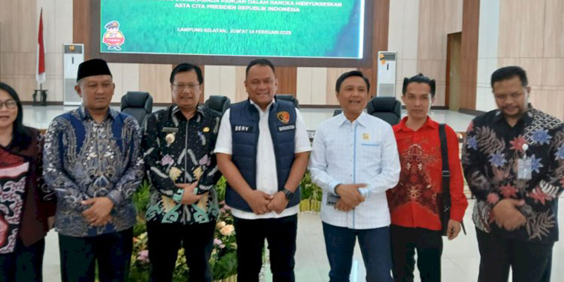 Bangun Sinergi, Polda Lampung Gelar Rakor Percepatan Penyerapan Gabah dan Beras