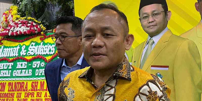 Sarmuji Bantah Ada Pembahasan Ketum Golkar