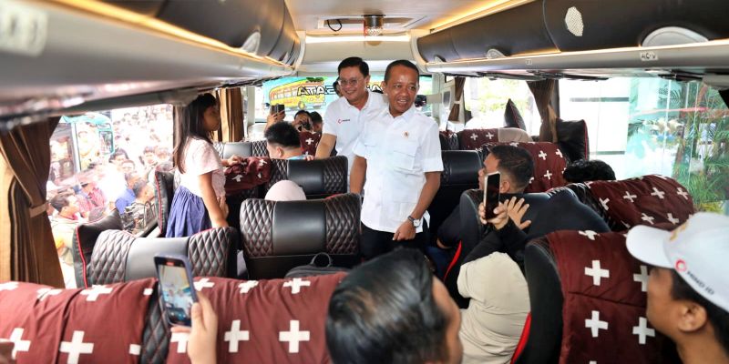 Mudik Bersama, Grup MIND ID Berangkatkan 2.173 Pemudik