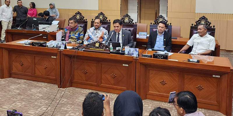 Komisi III DPR Terbuka Dengar Pendapat Pemred Media Massa soal Pelarangan Liput Sidang