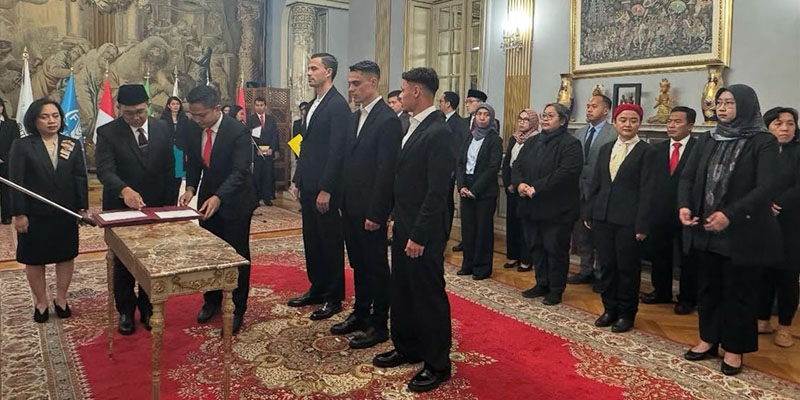 Joey, Dean, dan Emil Resmi Jadi WNI, Erick Thohir: Alhamdulillah, Timnas Indonesia Makin Kuat