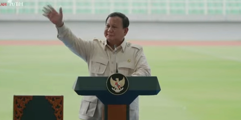 Prabowo Resmikan 17 Stadion Berstandar FIFA