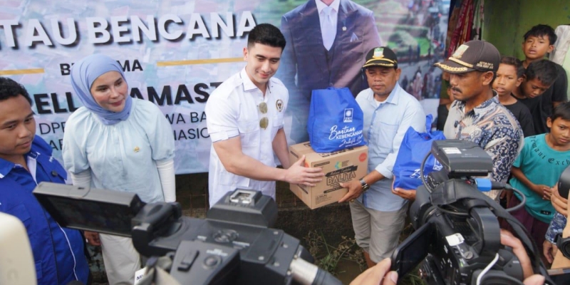 PAN Salurkan 1 Ton Makanan Bergizi di Lokasi Banjir Babelan