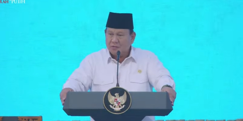 Kelakar Prabowo Soal Jaksa Agung yang Absen di Bukber Rektor