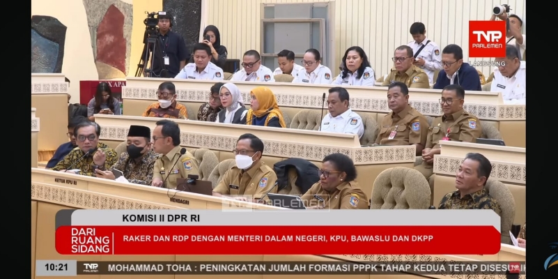 DPR Cek Kesiapan Anggaran PSU Pilkada 2025