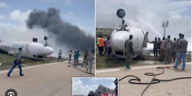 Pesawat Kargo Kenya Jatuh di Somalia, Seluruh Penumpang Tewas