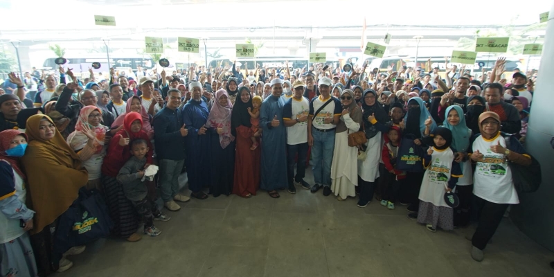 HNI Berangkatkan Ratusan Pemudik ke Jawa dan Sumatera