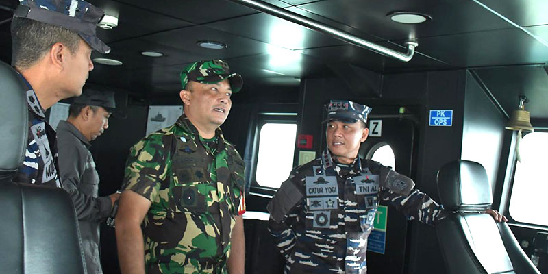 Pantau Arus Mudik, Lanal Banten Laksanakan Patroli Laut di Sekitar Merak-Bakauheni