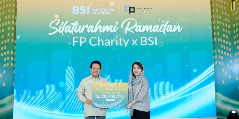 Bantu Insan Pers, Forum Pemred-BSI Luncurkan Charity