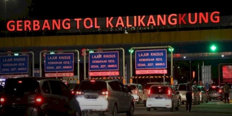 <i>One Way</i> Lokal Diberlakukan dari Brebes sampai Kalikangkung