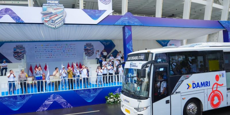 Mudik 2025, Kementerian BUMN Berangkatkan Lebih 100 Ribu Pemudik ke 200 Kota Tujuan