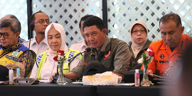 Kepala BNPB Imbau Pemda Waspada Bencana saat Libur Lebaran