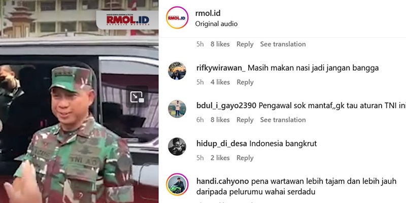 Netizen: Pena Wartawan Lebih Tajam dari Pelurumu