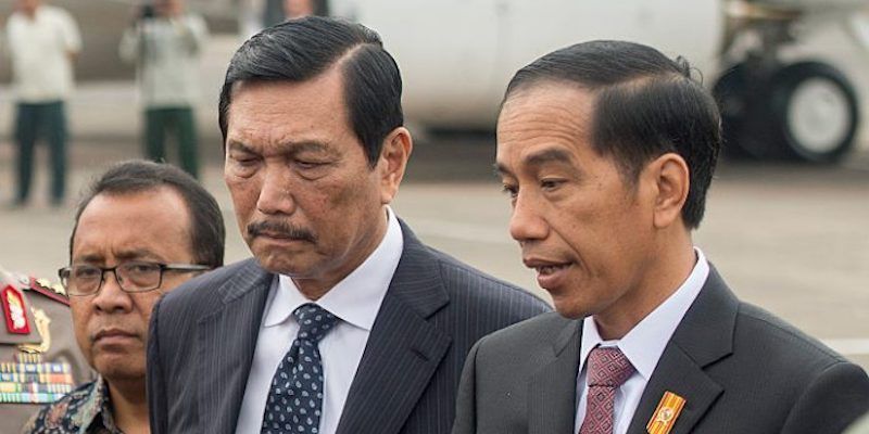 Luhut Satu Jam Bertemu Jokowi di Solo