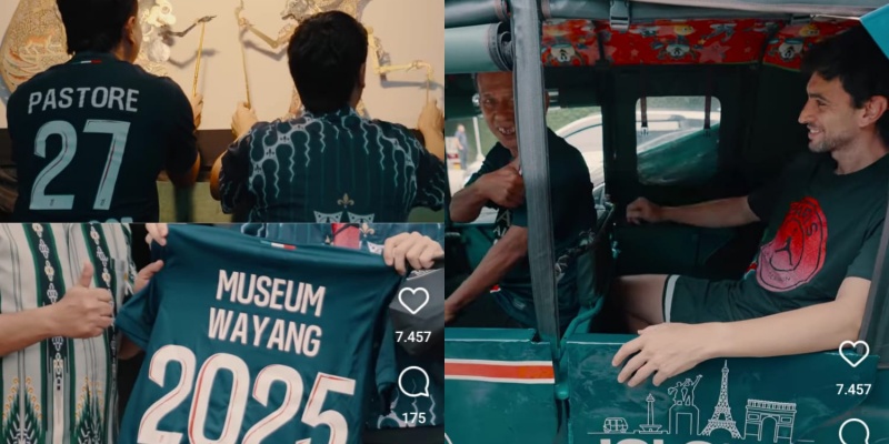 Legenda PSG Javier Pastore Keliling Kota Tua Naik Bajaj