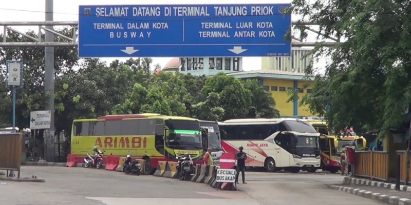 2.907 Penumpang Arus Balik Tiba di Terminal Tanjung Priok