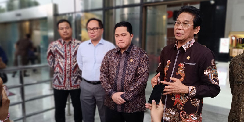 Usai Ditemui Erick Thohir, KPK Komitmen Dukung Danantara