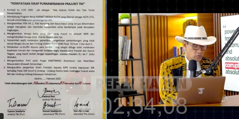 Polri Diusulkan di Bawah Kemendagri, Ini Saran Refly Harun