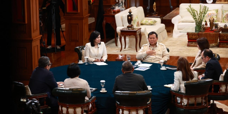 Diskusi Presiden dengan Pemimpin Redaksi Media Tradisi Baik untuk Demokrasi