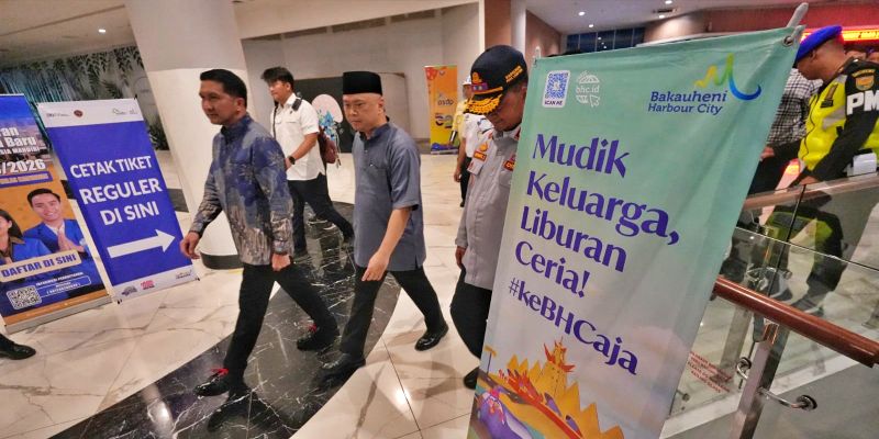 Menhub Sidak Kesiapan Bakauheni Hadapi Arus Balik