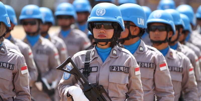 TNI-Polri Peringkat Lima Pasukan Penjaga Perdamaian Dunia