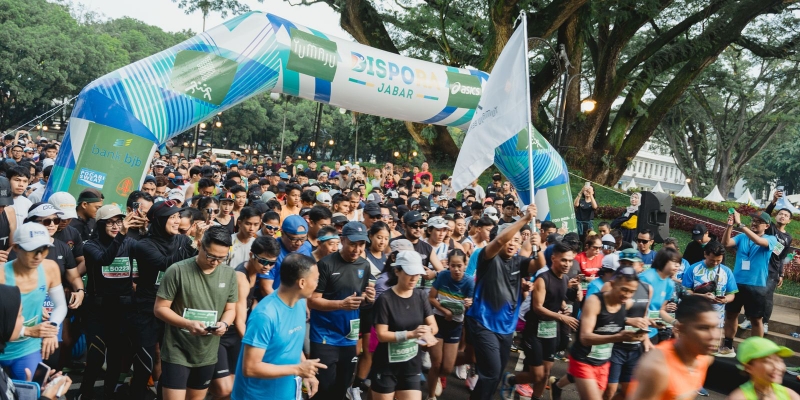 Yumaju BerlebaRun 2025 Sejalan dengan Nilai Teguh bank bjb