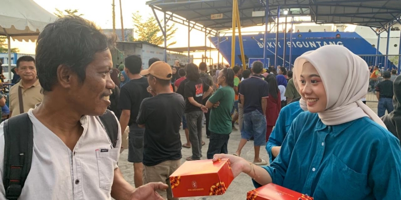 Posko Arus Balik Pertamina di Pelabuhan Bikin Masyarakat Makin Nyaman