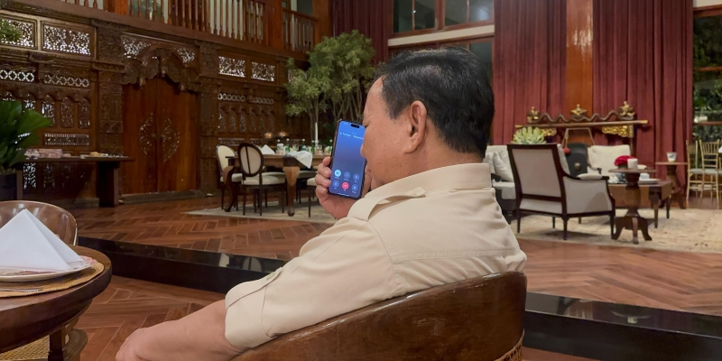 Silaturahim Idulfitri 1446 H, Presiden Prabowo Telepon Pemimpin Negara Sahabat