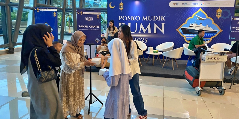 Posko Mudik BUMN Siap Sambut Arus Balik di Bandara Soetta