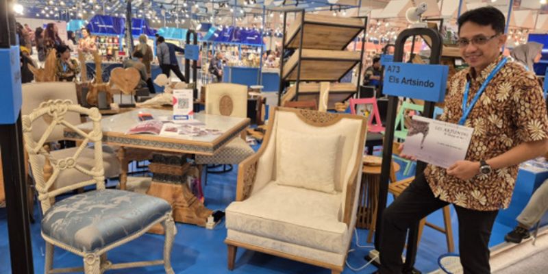 Dari BRI UMKM EXPO(RT) 2025, Pengusaha Seni Ukir Jepara Go International