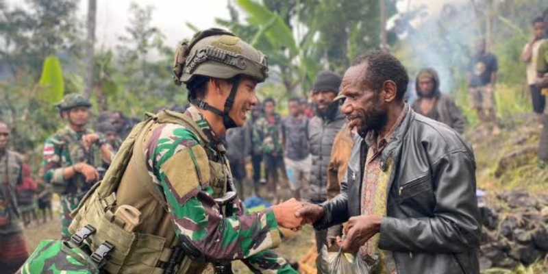 TNI dan Ormas Pemuda Ramaikan Peringatan Hari Integrasi Papua ke NKRI