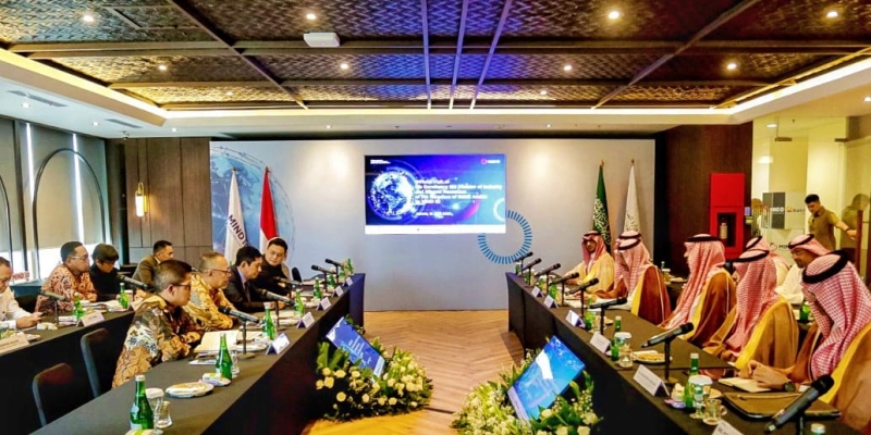 Jalin Sinergi, Menperin Arab Saudi Kunjungi MIND ID