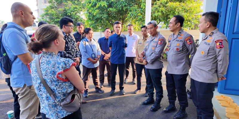 SPPG Polri di Pejaten Disambangi Rockefeller Foundation-Asian Development Bank