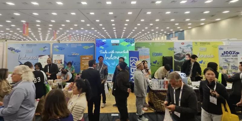 UMKM Binaan BRI Pamer Produk di Los Angeles