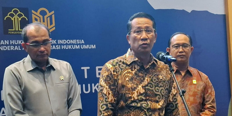 Menteri Hukum Belum Mau Bocorkan Waktu Penandatangan UU TNI Baru