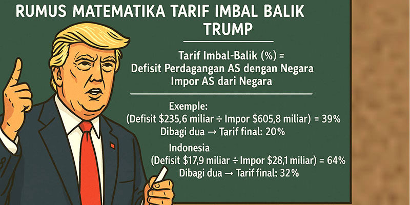 Rumus Instan Tarif Imbal-Balik Trump