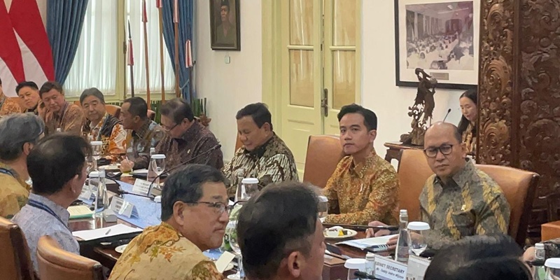 Prabowo-Gibran Terima Kunjungan Federasi Industri Korea