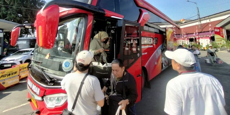 12 Ribu Pemudik Sudah Tiba di Terminal Kalideres
