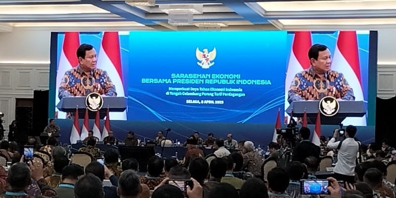 Indonesia Tidak Gelap, Prabowo Optimis Kelola Perekonomian Negara Lebih Baik