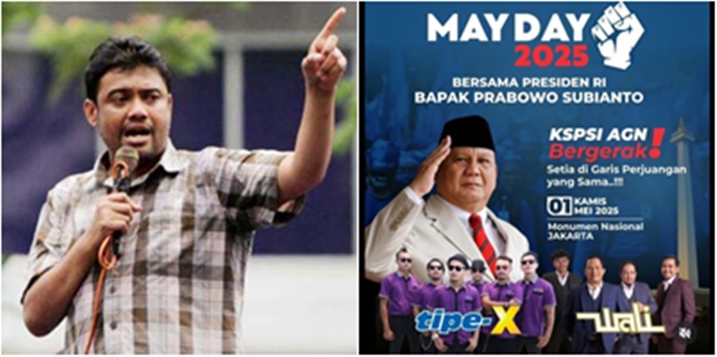Tipe-X dan Wali Bakal Meriahkan <i>May Day</i> Bareng Prabowo
