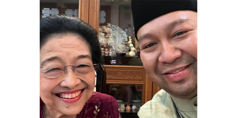 Saat Didit Ajak Megawati <i>Selfie</i>