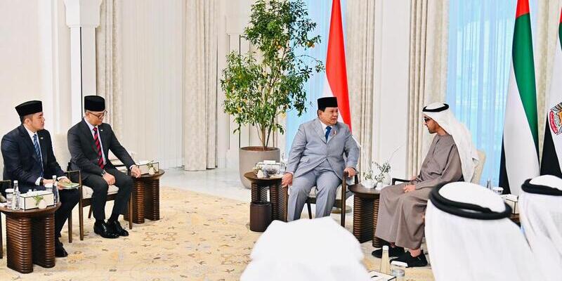 Prabowo Boyong 8 Kesepakatan Kerja Sama dari UEA