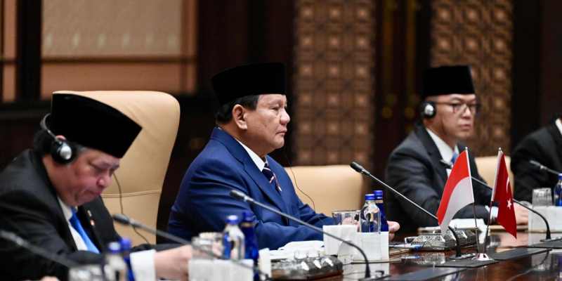 Prabowo Dorong Indonesia-Turki Jadi Kekuatan Penting Bagi Dunia Islam dan Global South