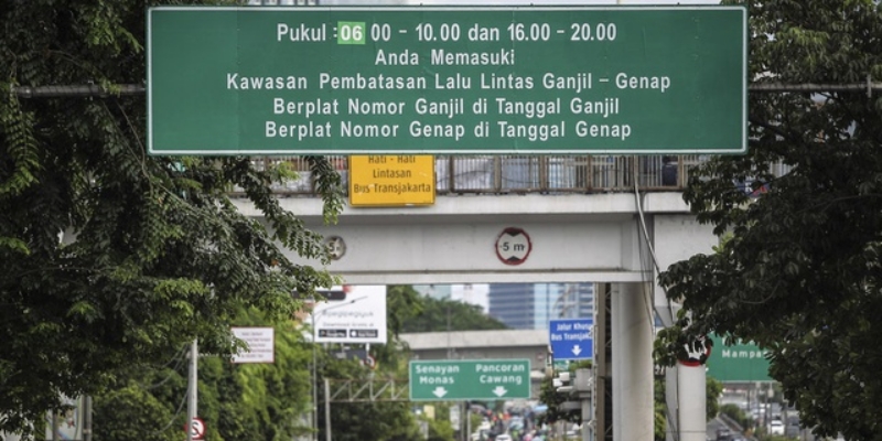 Ganjil Genap di Jakarta Belum Berlaku Hari Ini